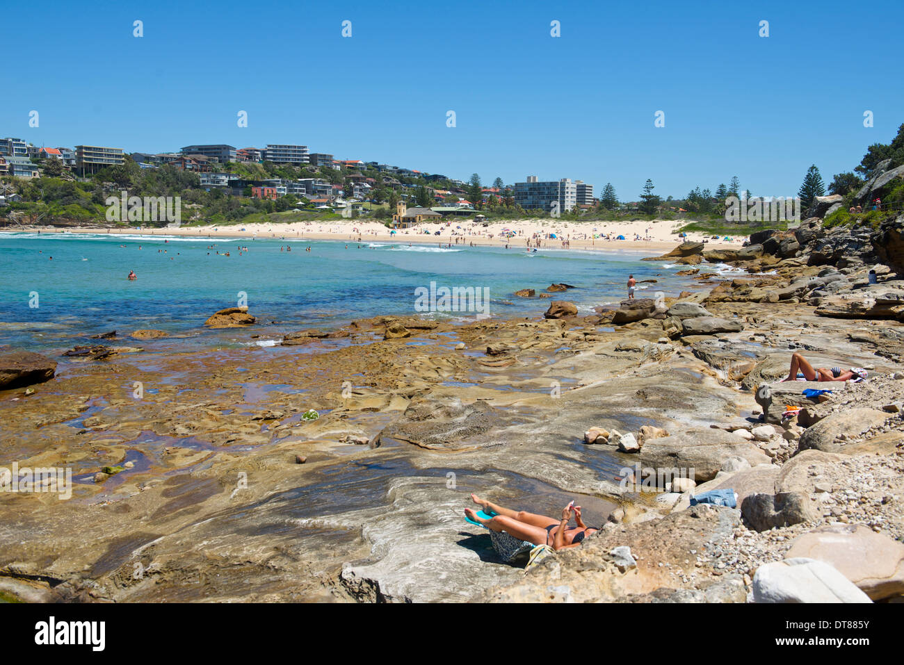 Freshwater Strand nördlich von Manly Sydney Australia Stockfoto