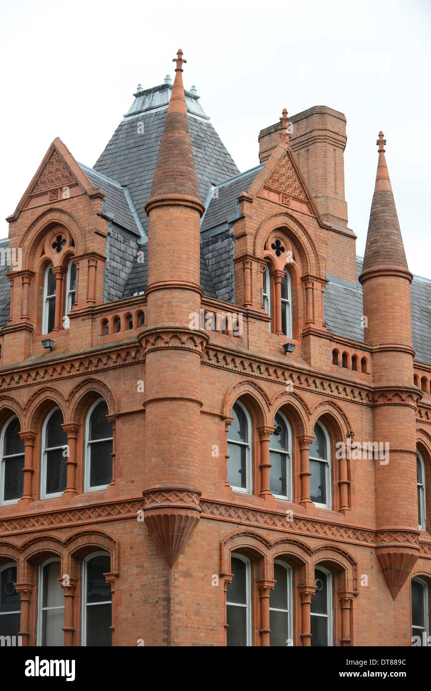 Georges Street Arcade hautnah in Dublin von Schatzkanzler Street (Irland). Stockfoto Georges Street Arcade hautnah in Dublin von Schatzkanzler Street (Irland). Stockfoto