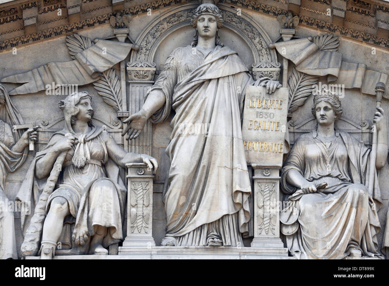 Palais Bourbon, französische Nationalversammlung, französische Regierung. Stockfoto
