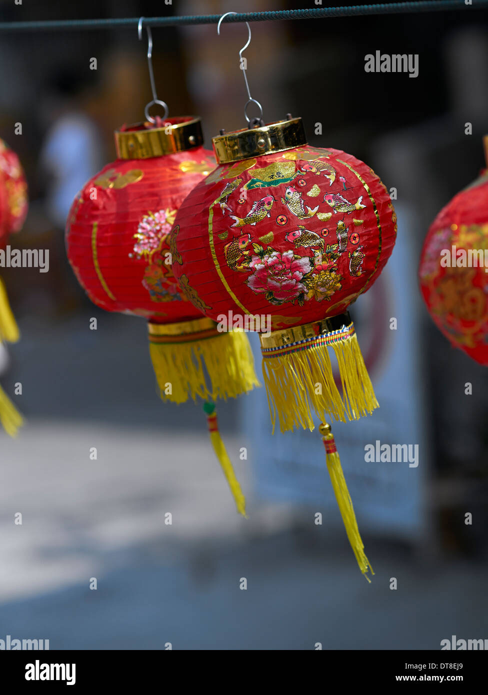 Chinesische Lampions Stockfoto