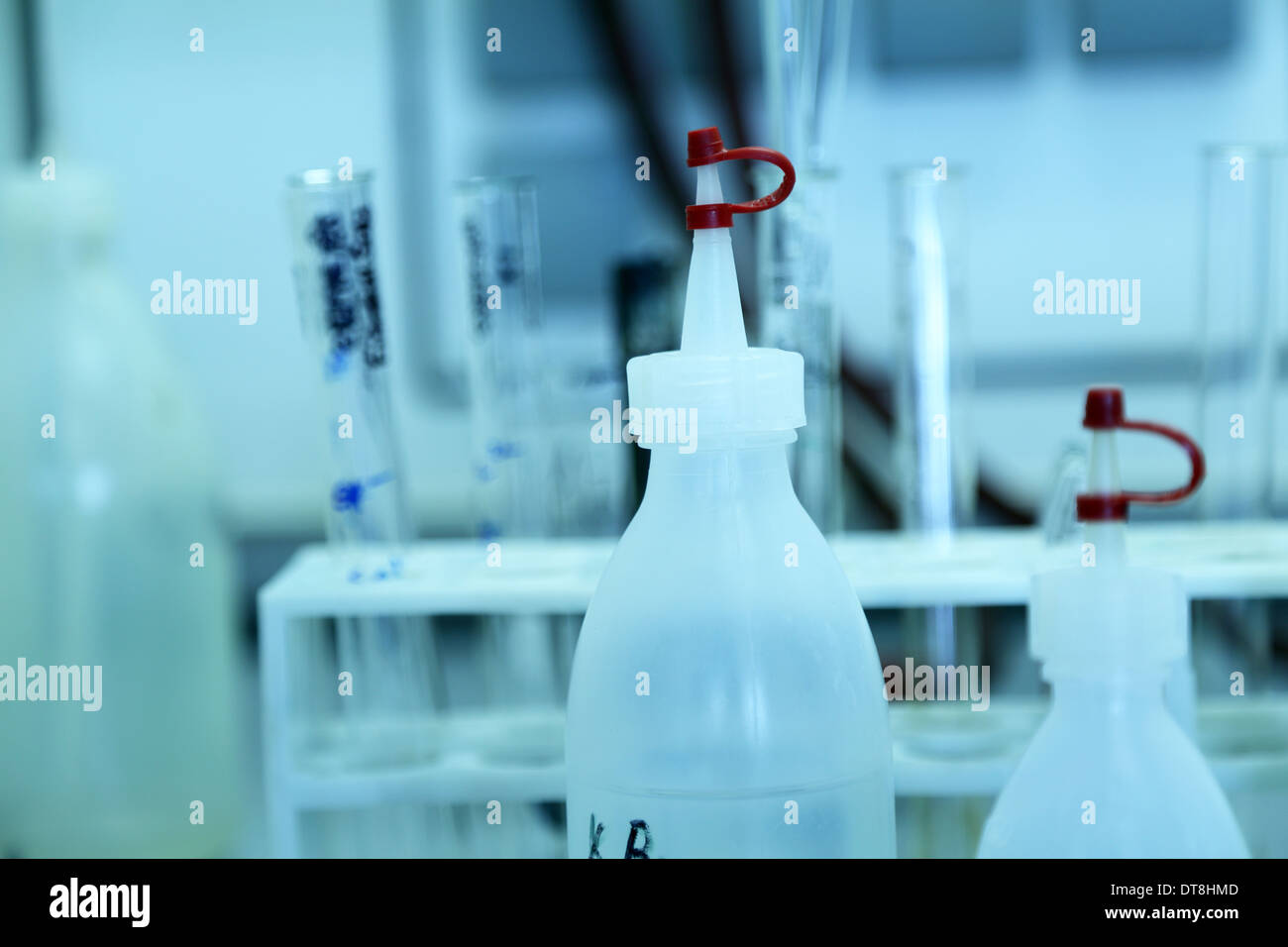 Chemie-Tools in einem Labor Stockfoto