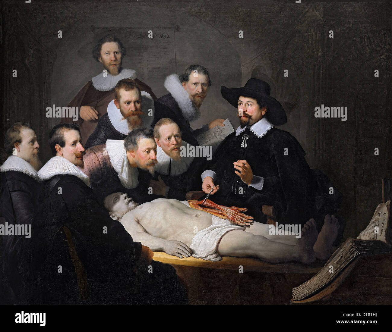 Die Anatomie Lektion Von Dr Nicolaes Tulp Stockfotos und -bilder Kaufen
