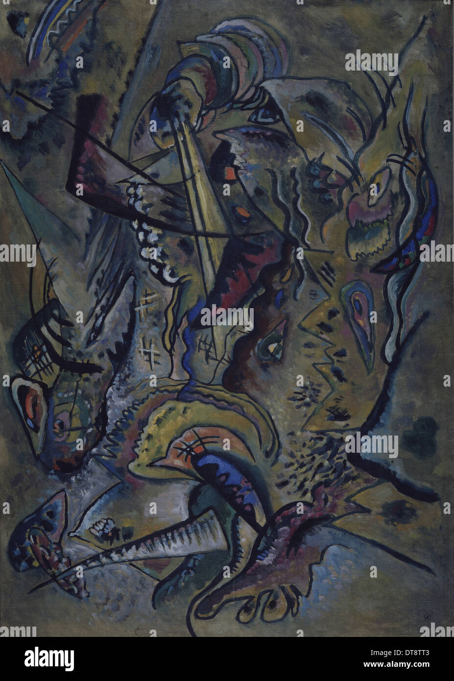 Südlicher, 1917. Künstler Kandinsky, Wassily Wassiljewitsch (18661944