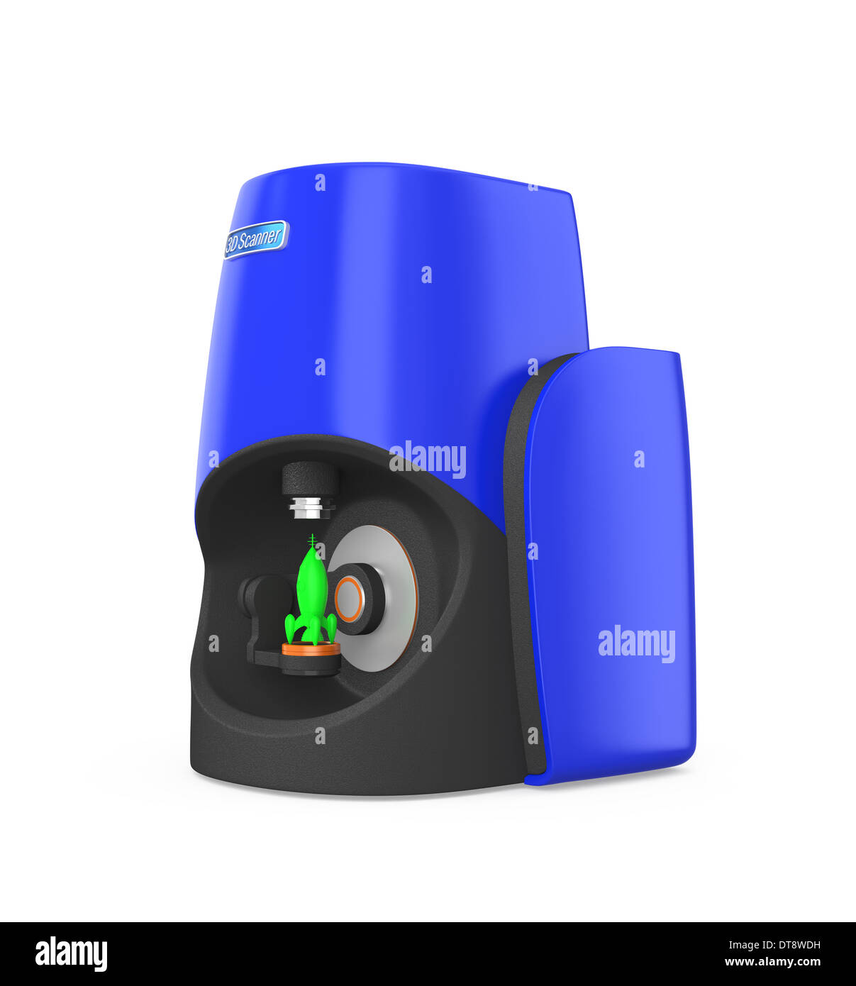 Kompakte persönlichen 3D scanner Stockfoto