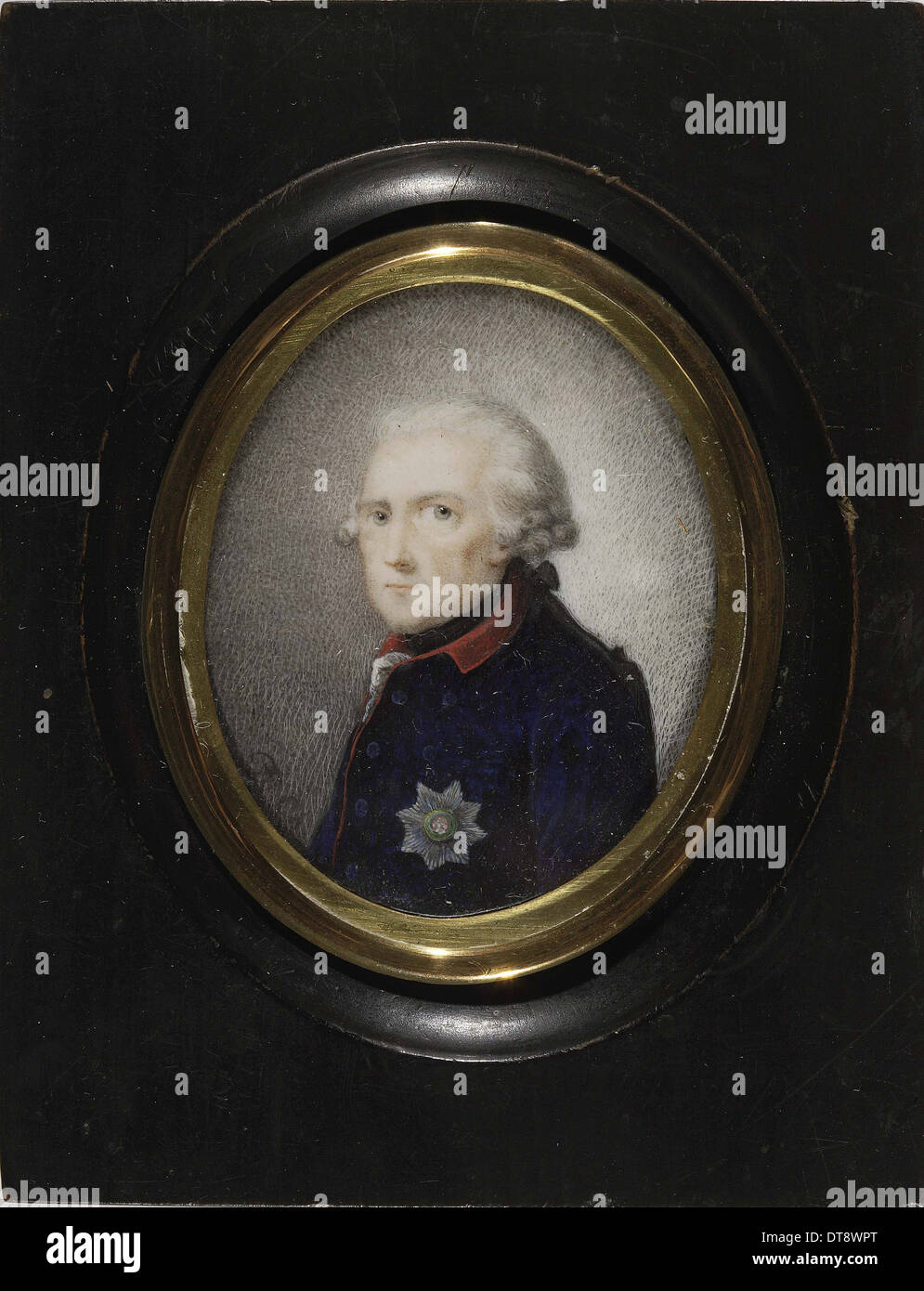 Friedrich II. von Preußen, c. 1785. Künstler: Chodowiecki, Daniel Nikolaus (1726-1801) Stockfoto