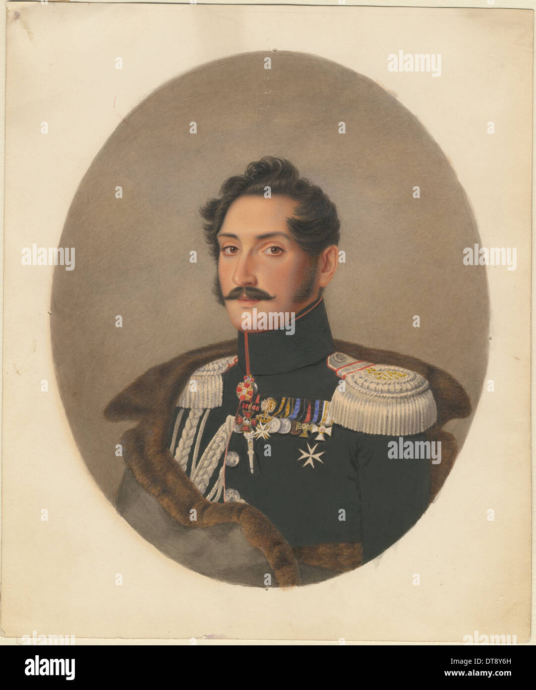 Porträt des Grafen Alexei Fyodorovich Orlov (1787-1862). Künstler: Krüger, Franz (1797-1857) Stockfoto