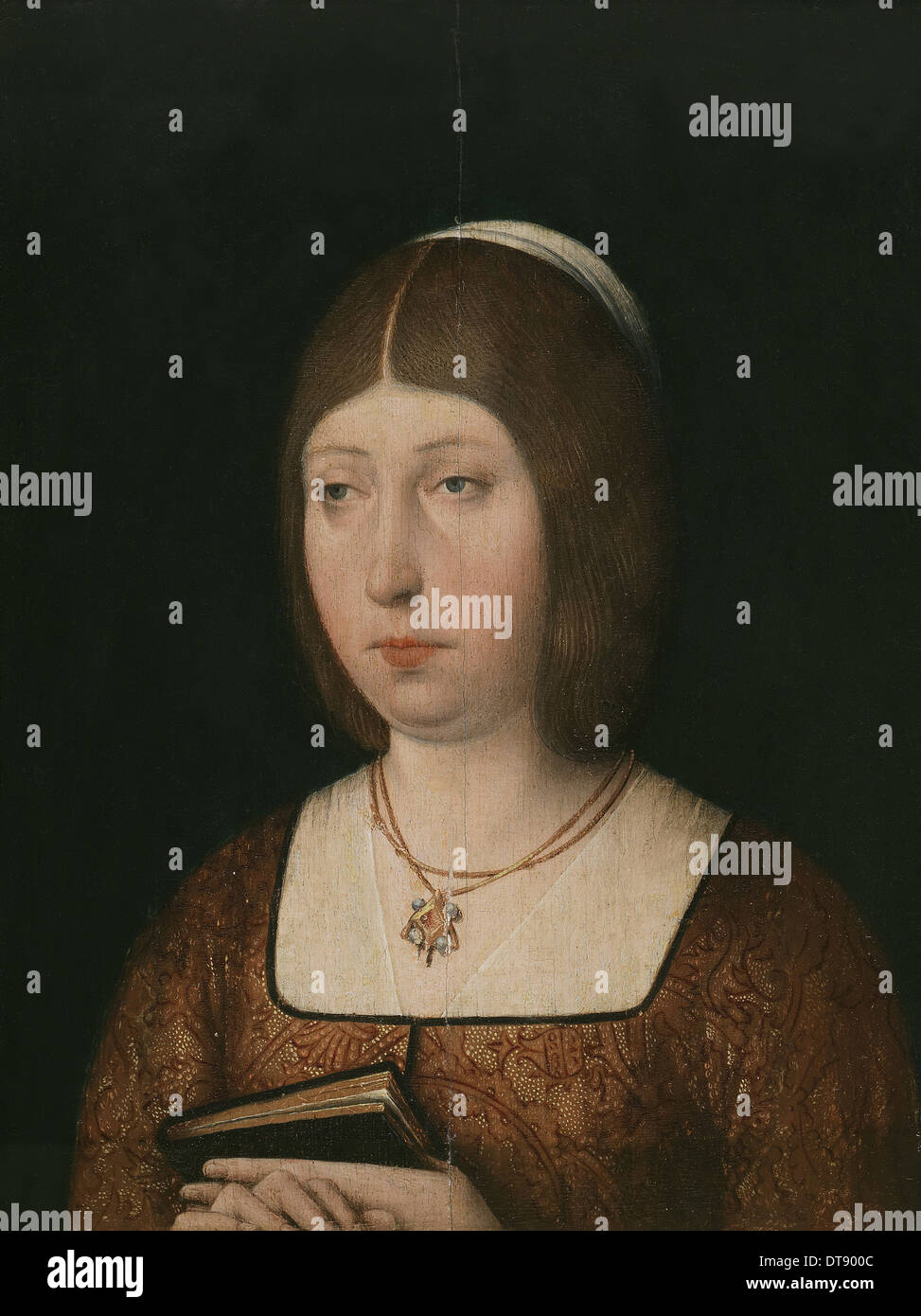 Königin Isabella i. von Kastilien, c. 1490. Künstler: anonym Stockfoto