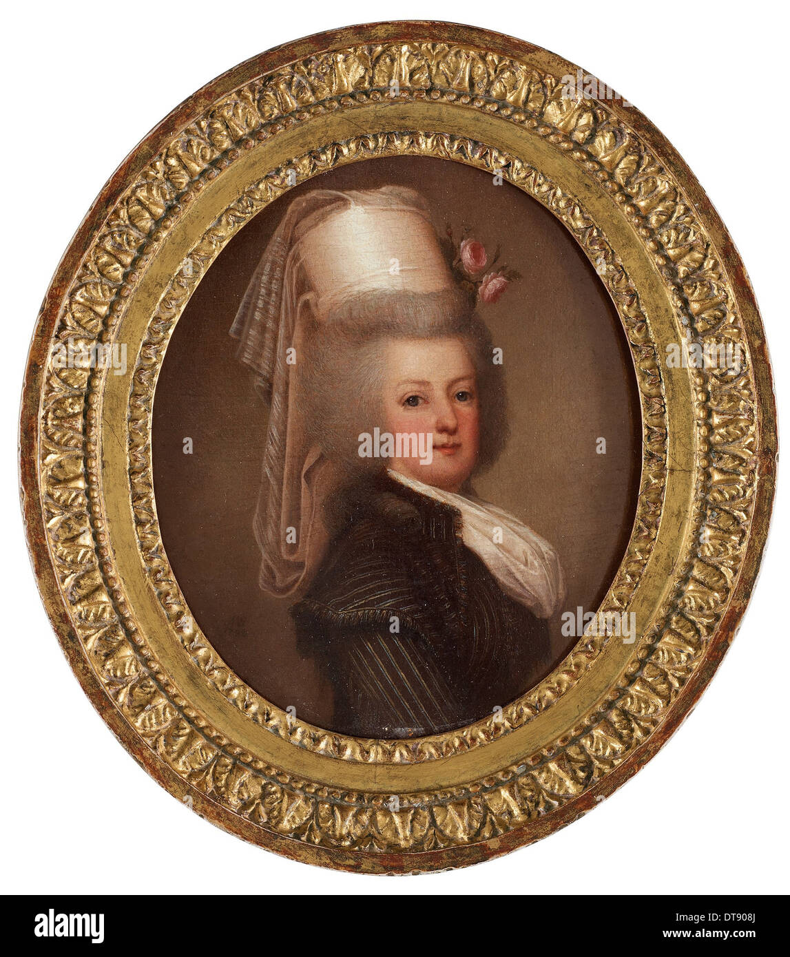 Porträt der Königin Marie Antoinette von Frankreich (1755-1793), 1789. Künstler: Wertmüller, Adolf Ulrik (1751-1811) Stockfoto