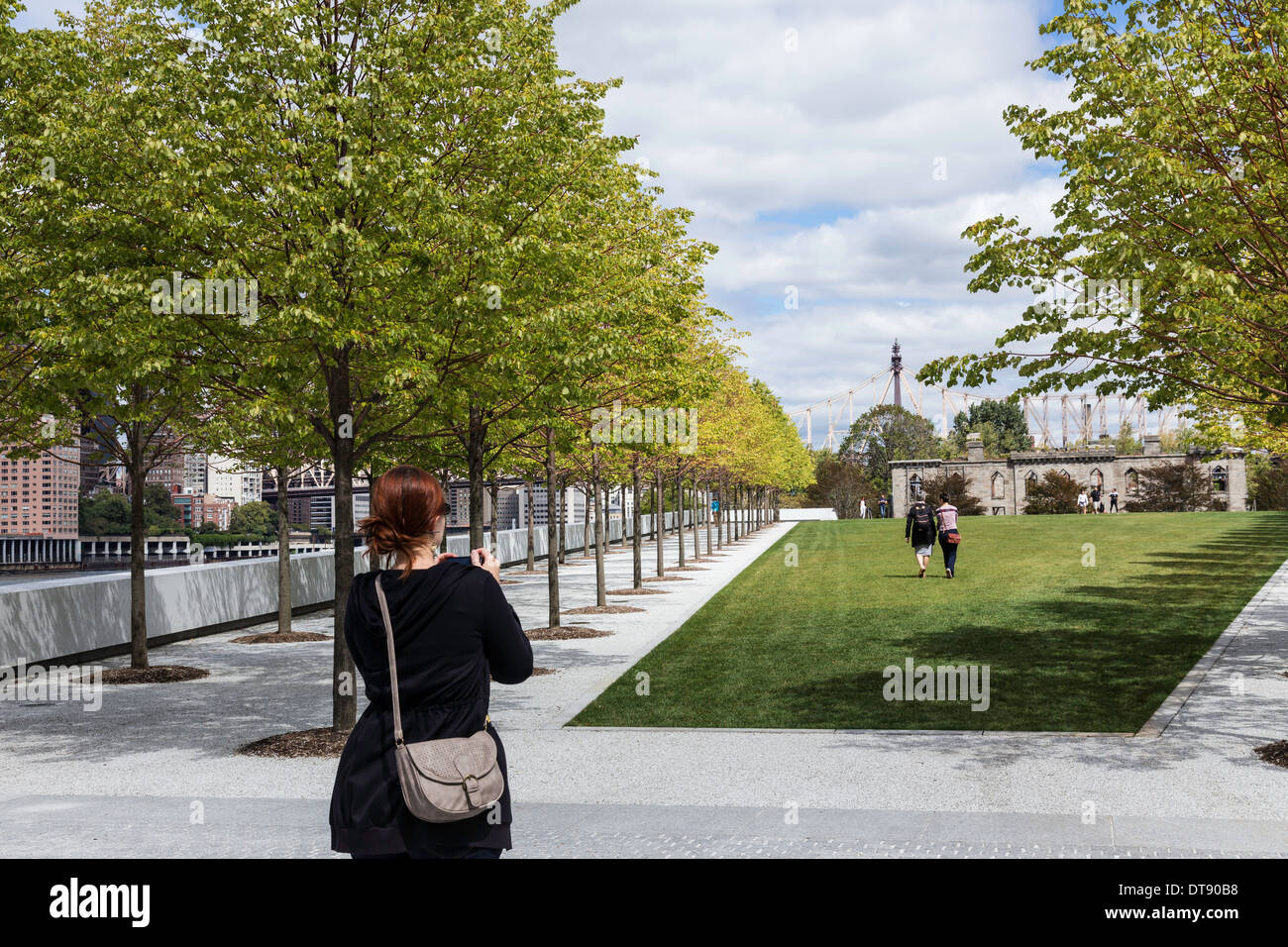 Vier Freiheiten Park auf Roosevelt Island, New York, USA Stockfoto