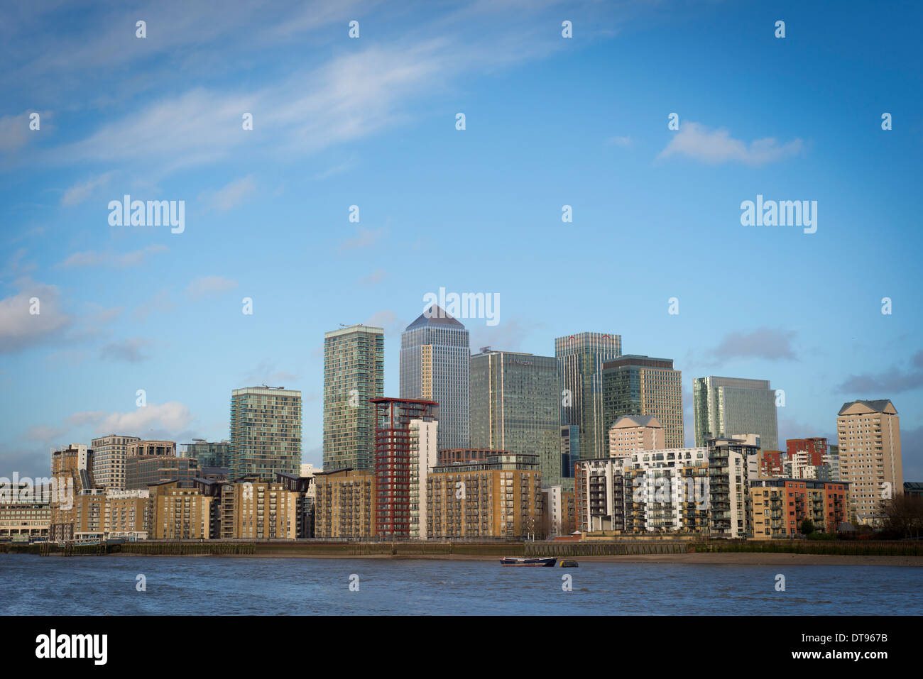 Canary Wharf, Isle of Dogs, London. Stockfoto