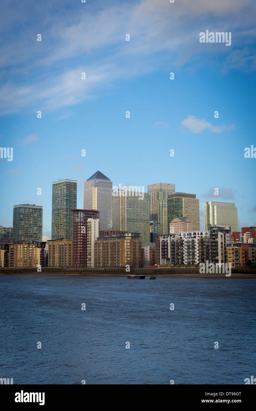 Canary Wharf, Isle of Dogs, London. Stockfoto