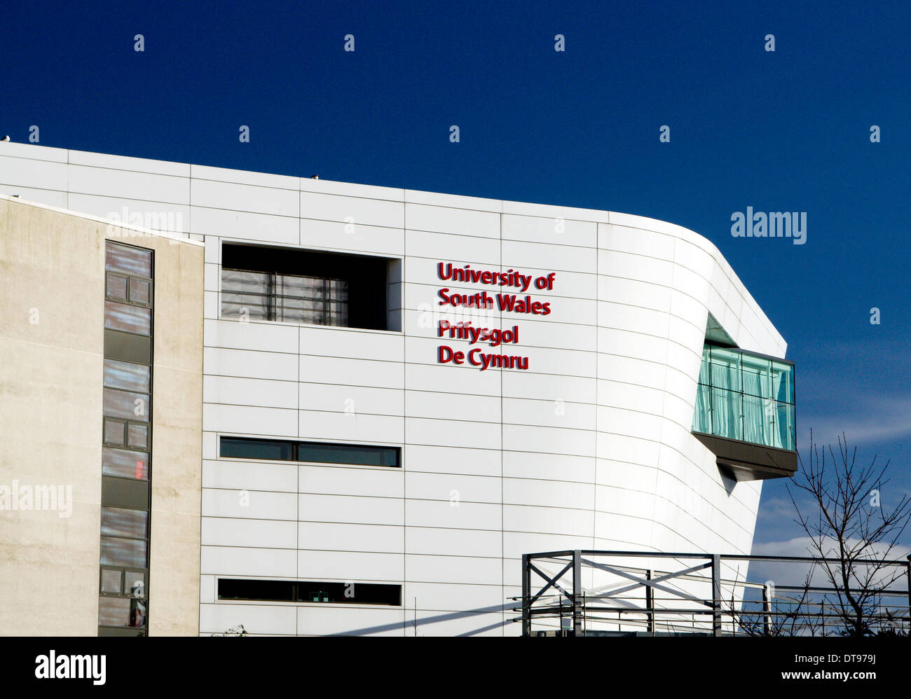 Universität von South Wales Prifysgol De Cymru Gebäude, Cardiff, Wales. Stockfoto