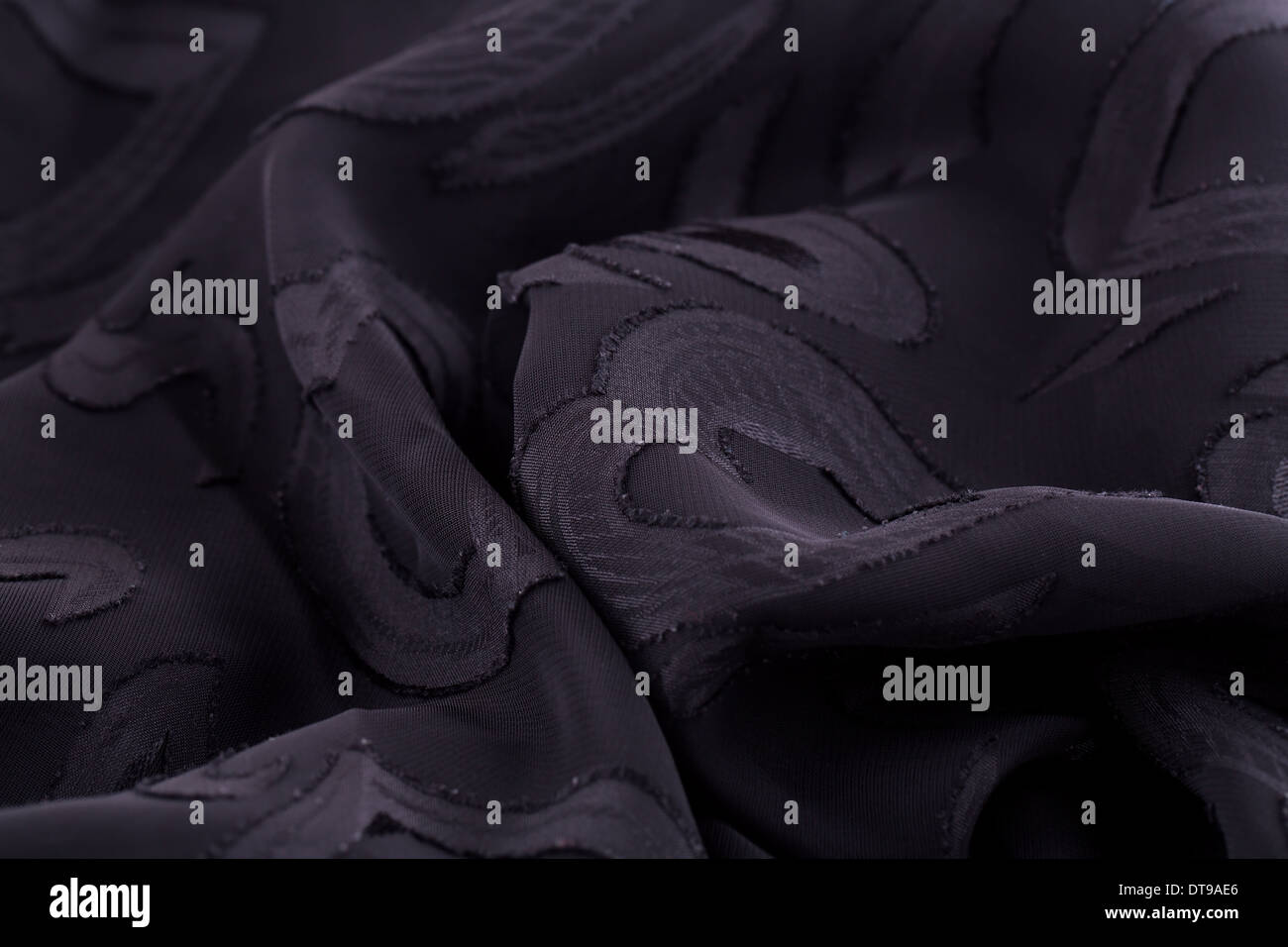 Seidentuch Textur als Hintergrund. Stockfoto