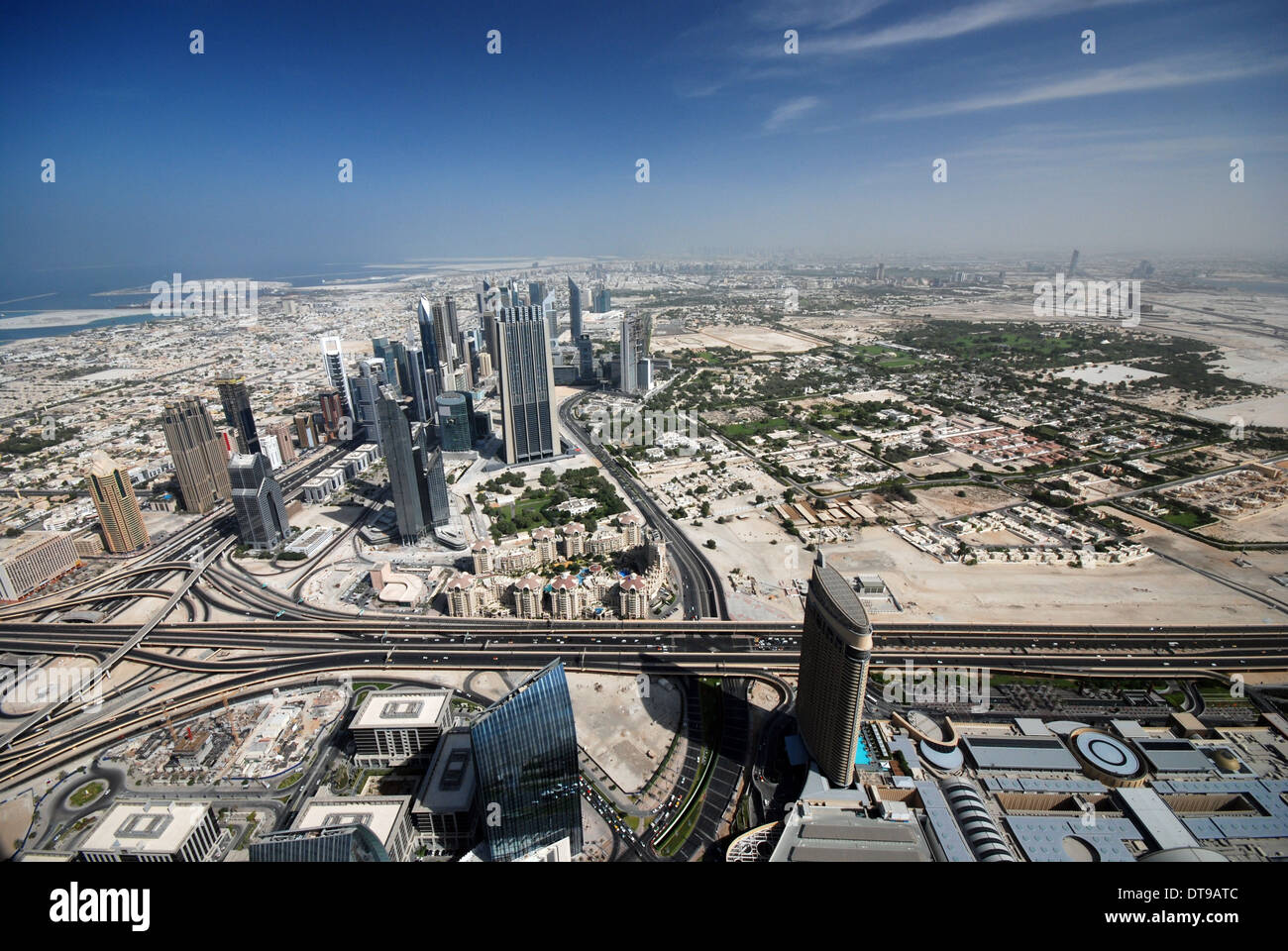 Innenstadt von Dubai Stockfoto