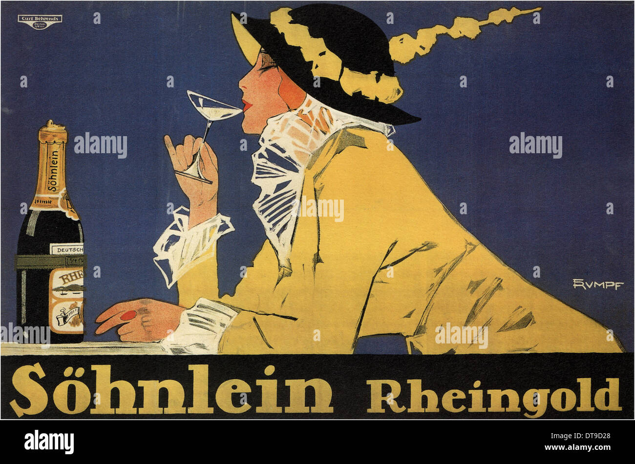 Söhnlein Rheingold, 1914. Künstler: Rumpf, Friedrich Carl Georg (Fritz) (1888-1949) Stockfoto