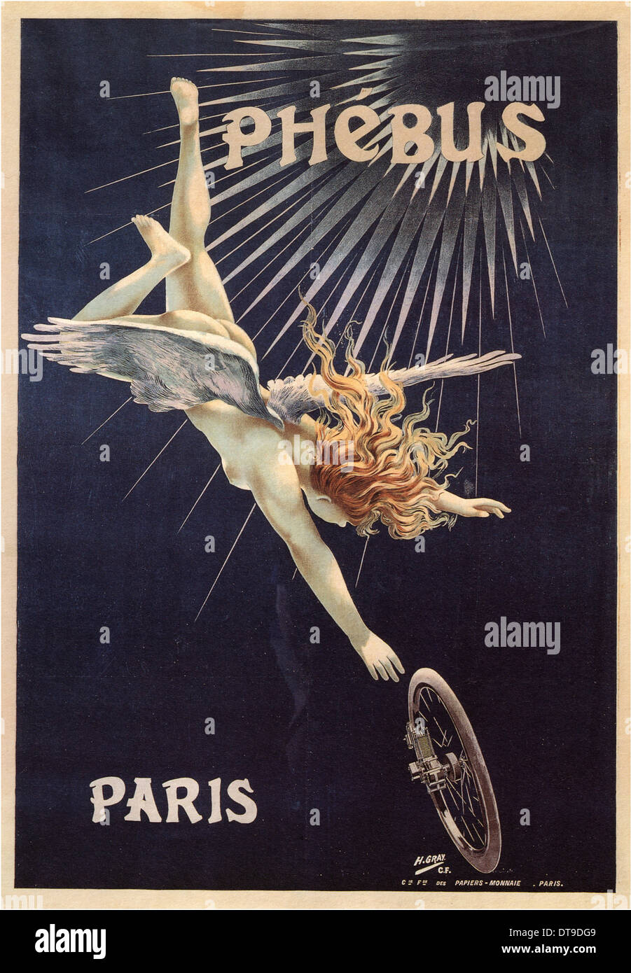 Zyklen Phébus, ca. 1896. Künstler: Grau (Boulanger), Henri (1858-1924) Stockfoto