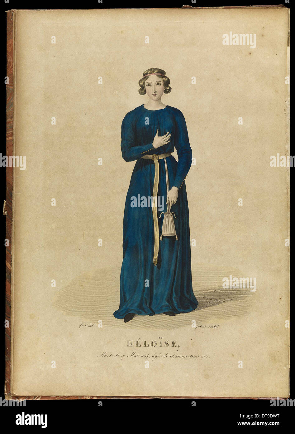 Heloise, spät 18. Cent... Künstler: Gatine, Georges Jacques (1773-1831) Stockfoto