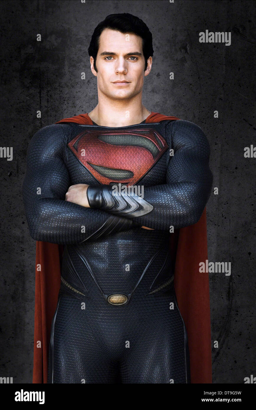 Henry Cavill Mann Aus Stahl Superman 2013 Stockfotografie Alamy