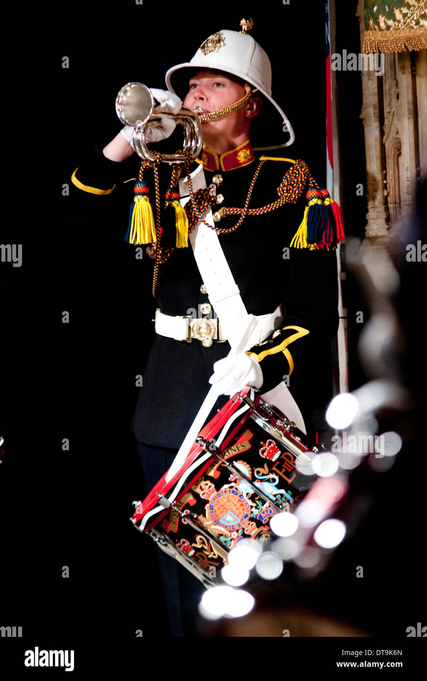 Royal Marines Band Stockfoto