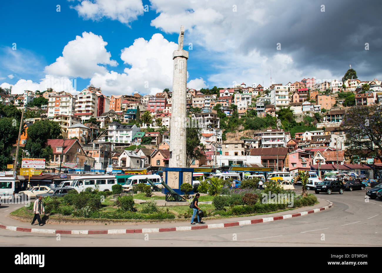 Antananarivo - Blick auf die Stadt. Stockfoto