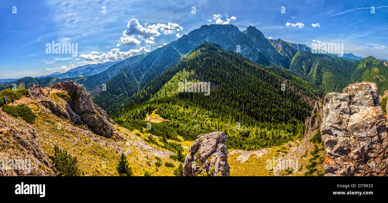 Tatra-Gebirge in Polen Stockfoto