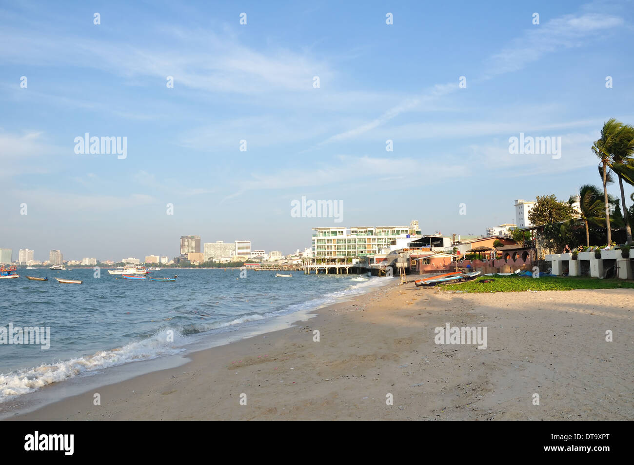 Meer in Pattaya City. Thailand Stockfoto