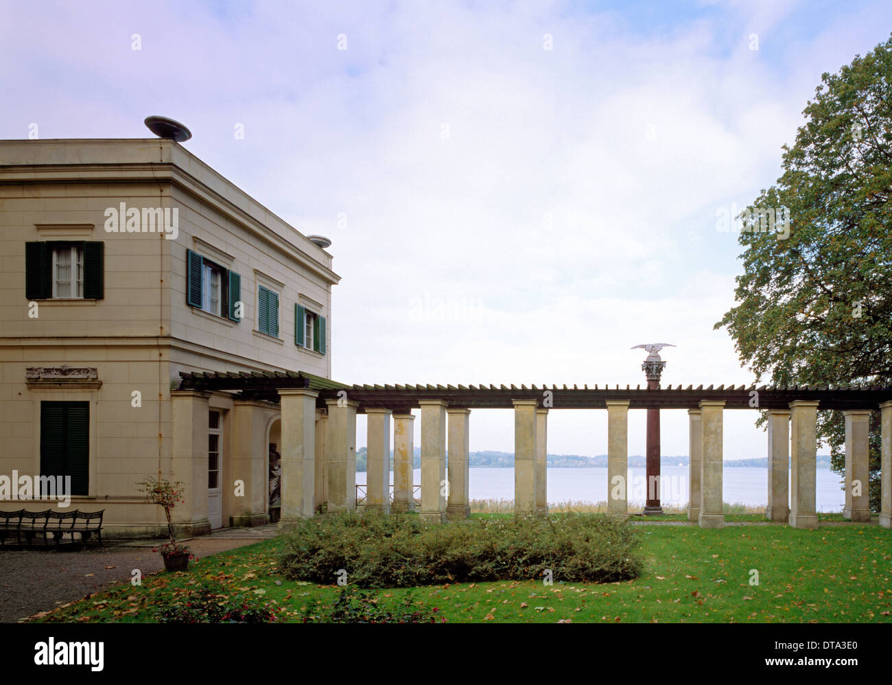 Berlin, Schloß Klein-Glienicke Stockfoto