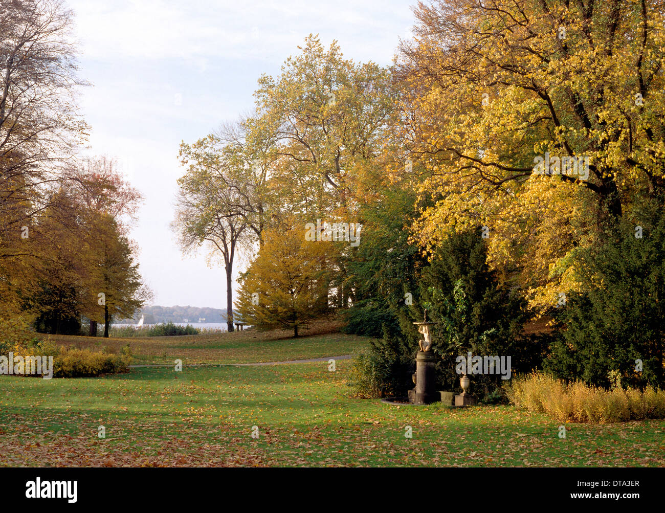 Berlin, Schloß Klein-Glienicke Stockfoto