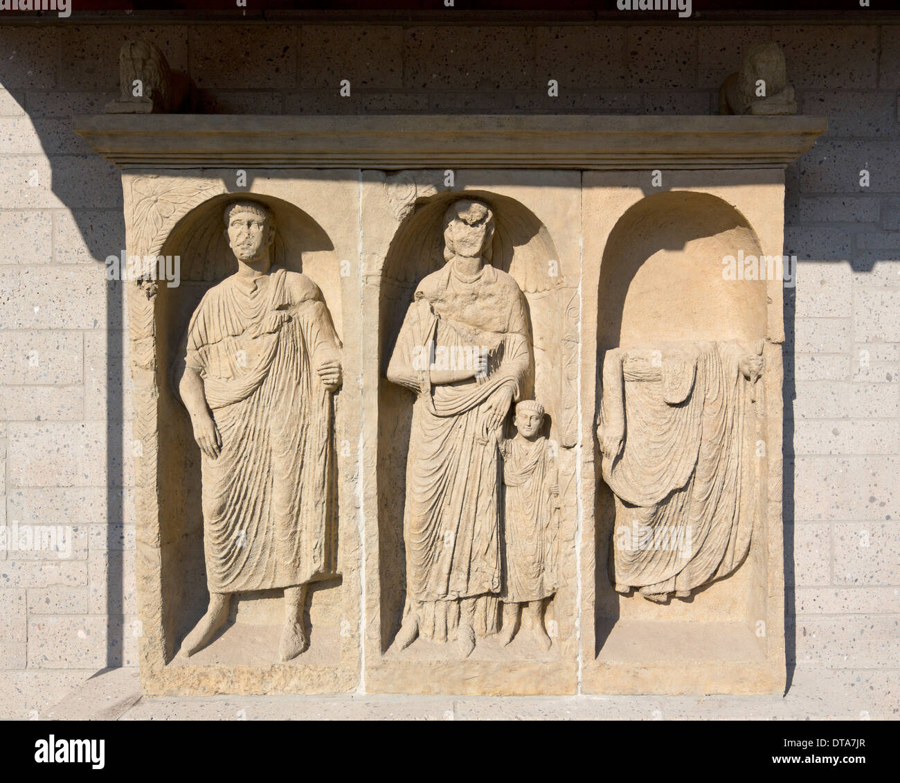 Nickenich, Römergrab, Stockfoto