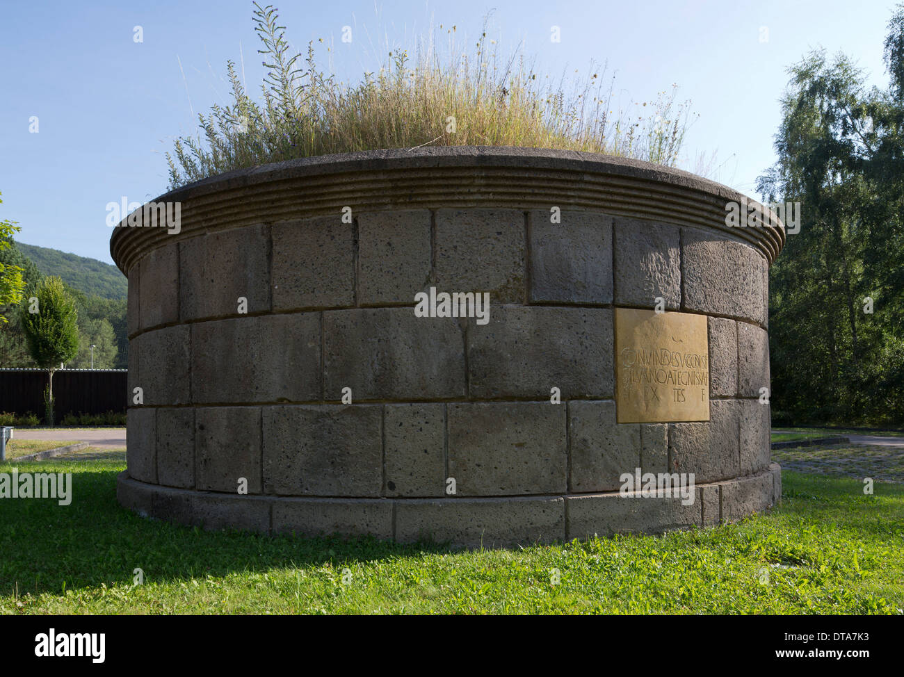 Nickenich, Römergrab, Tumulus Stockfoto