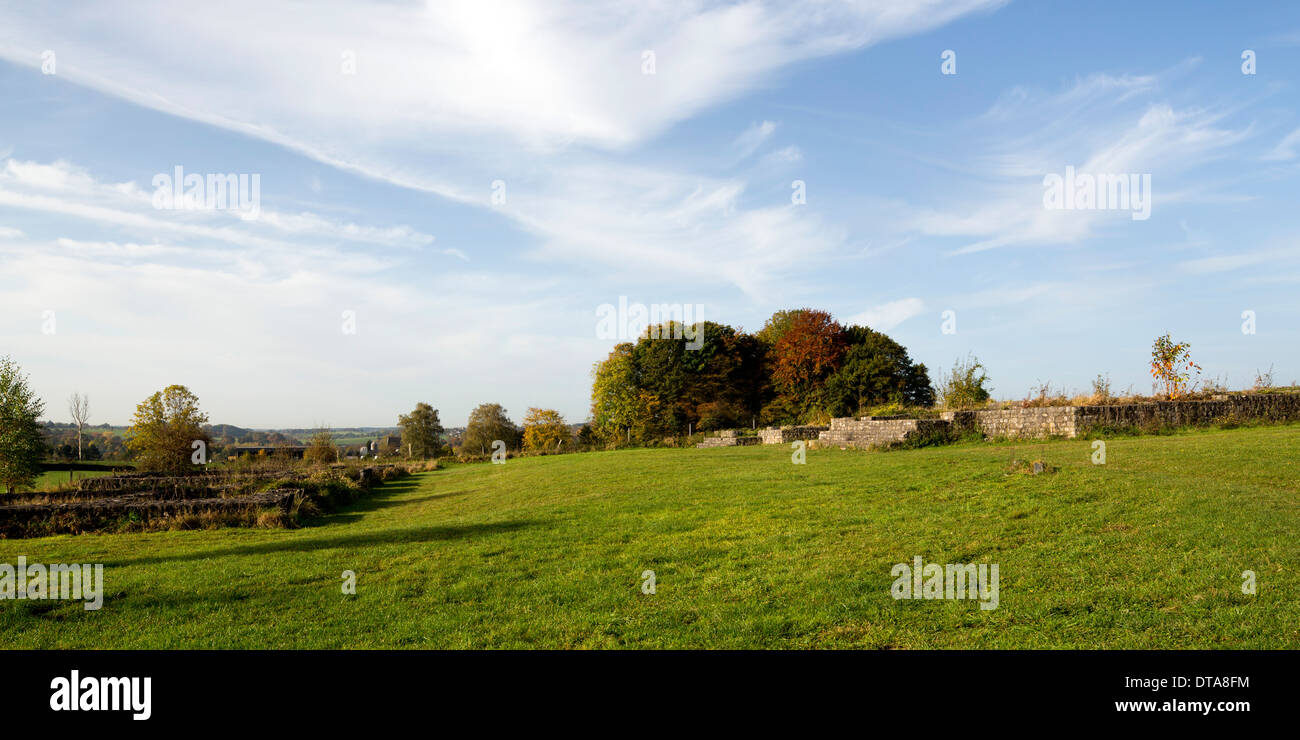Kornelimünster, Varnenum, Gallo-römischen Ausgrabungsstätte Stockfoto