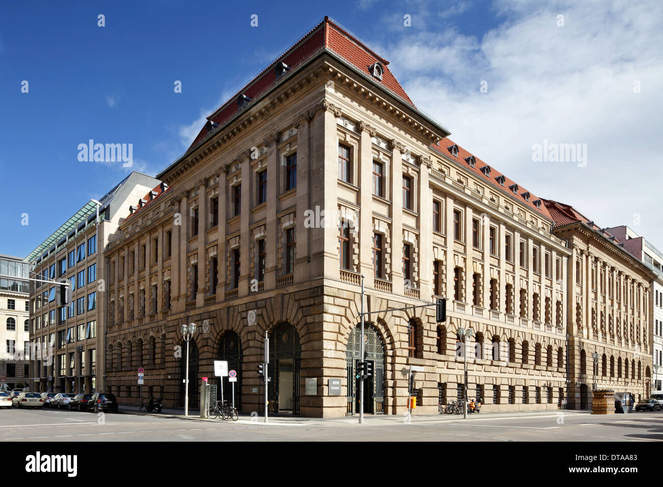 Berlin Deutschland Die Kfw Bank In Franzoesische Street Stockfotografie Alamy