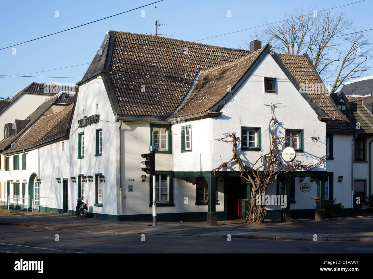 Krefeld, Bockumer Platz, Laubenhaus Stockfoto