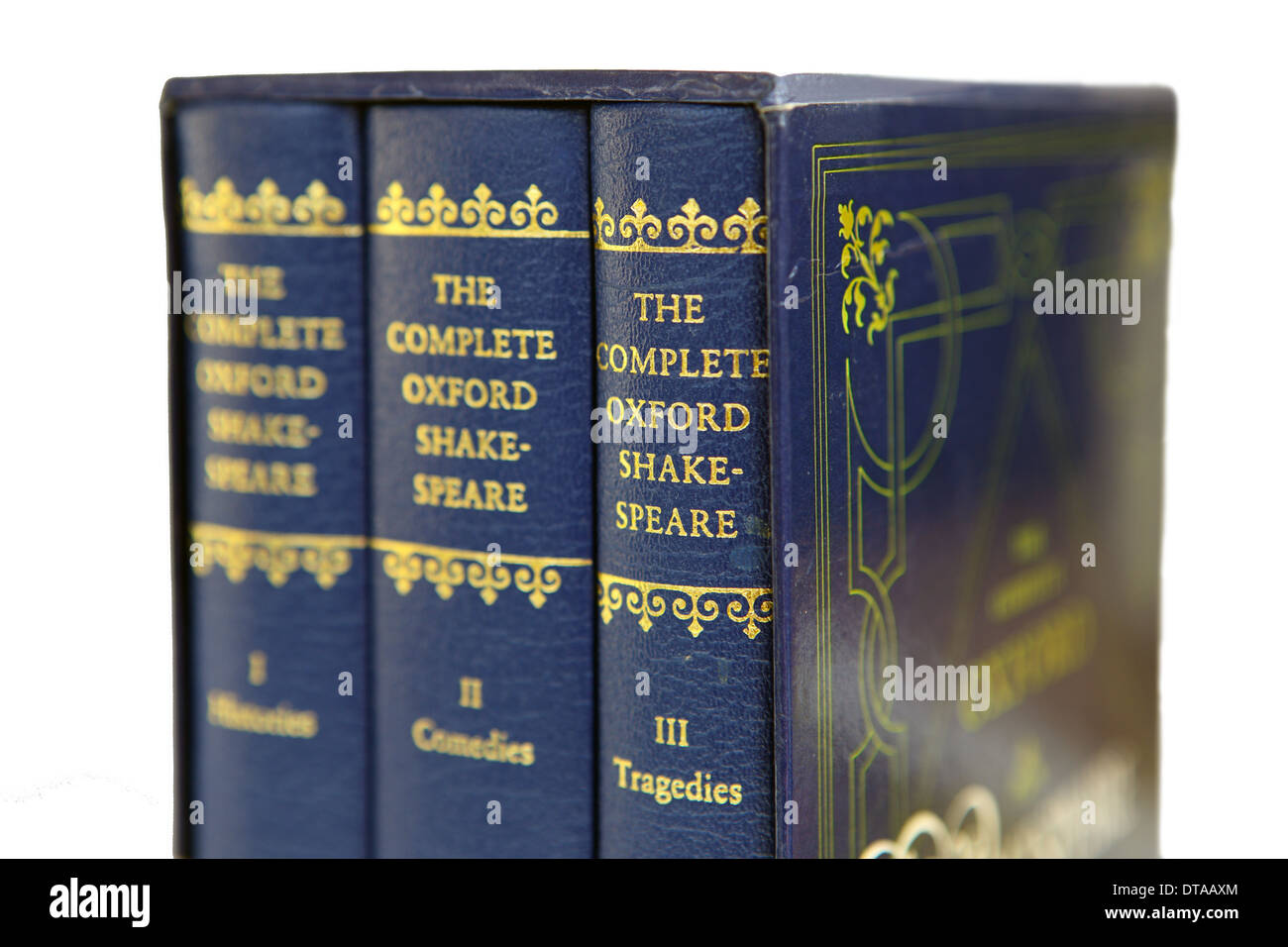 Die komplette Oxford Shakespeare Stockfoto