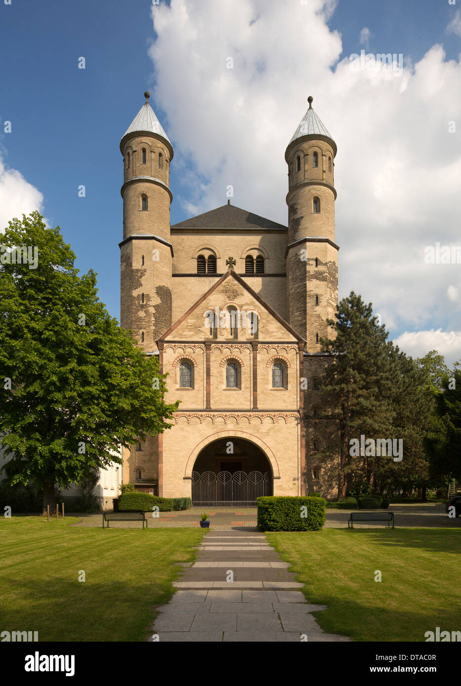 Köln, St. Pantaleon Stockfoto