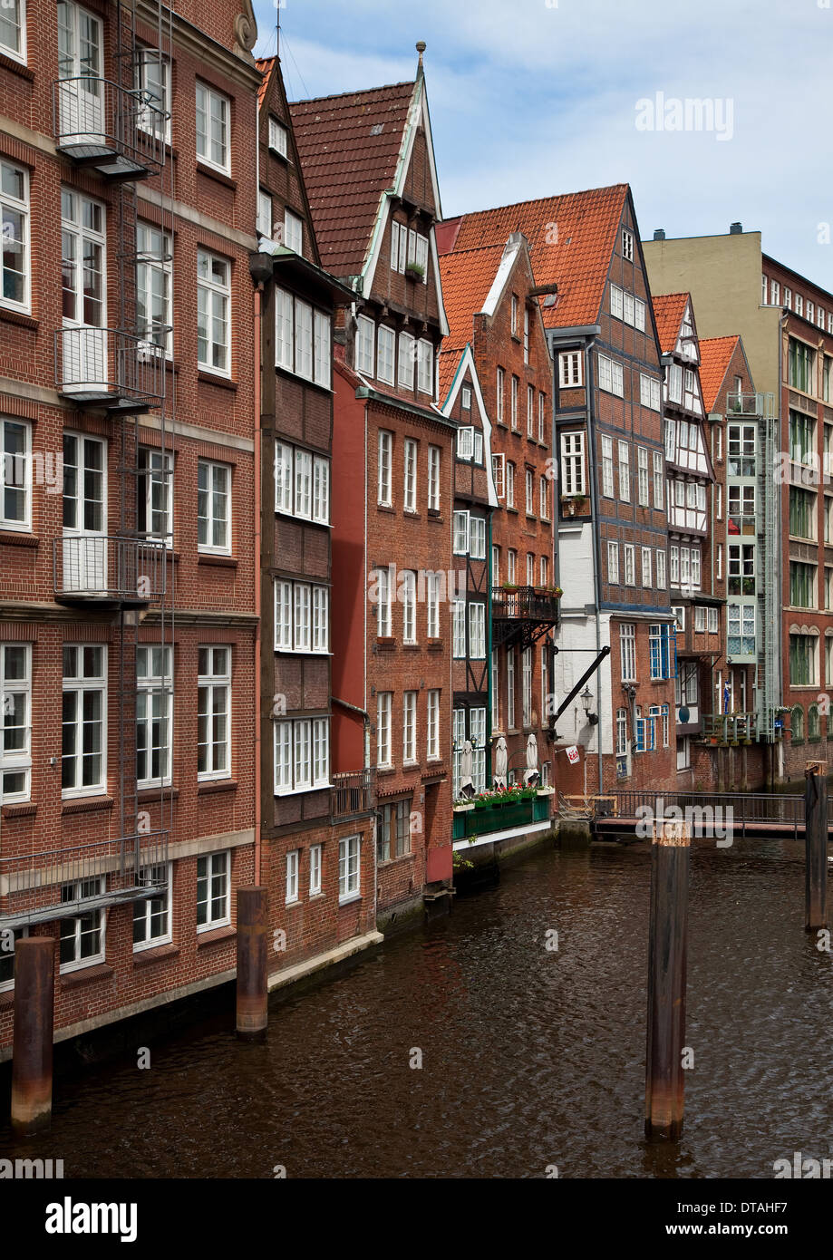 Hamburg, Altstadt Stockfoto