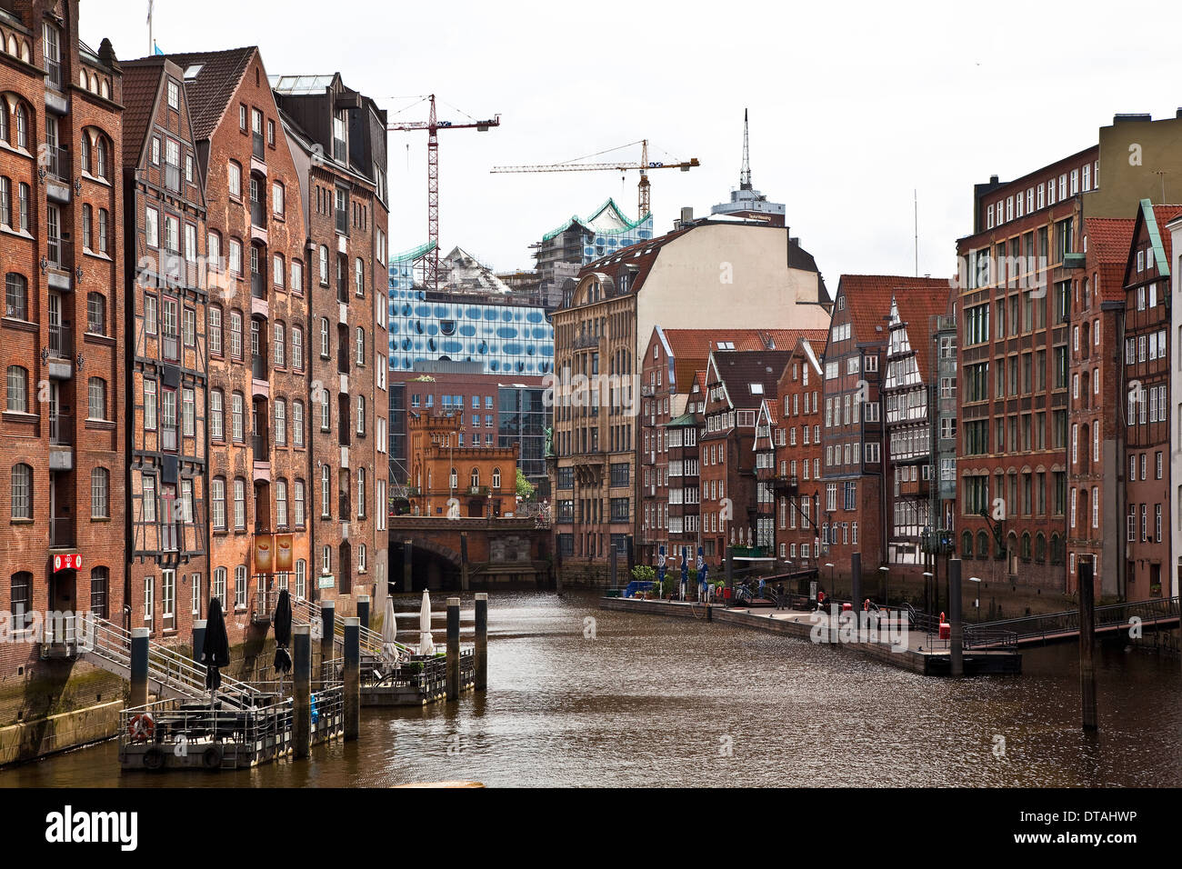 Hamburg, Altstadt Stockfoto