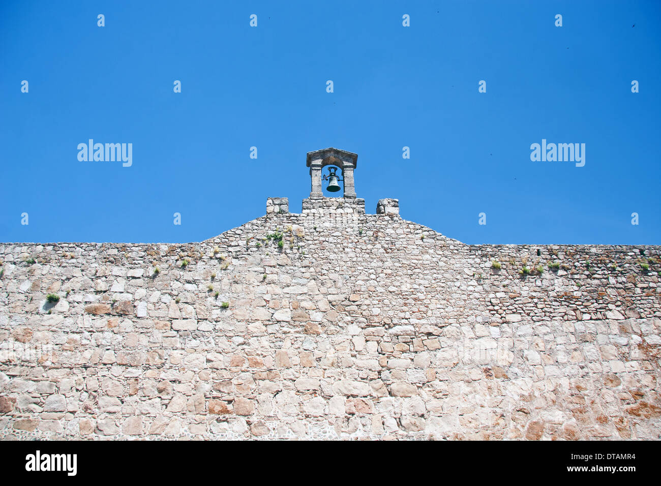 Burg von Trujillo, Glockenturm Stockfoto