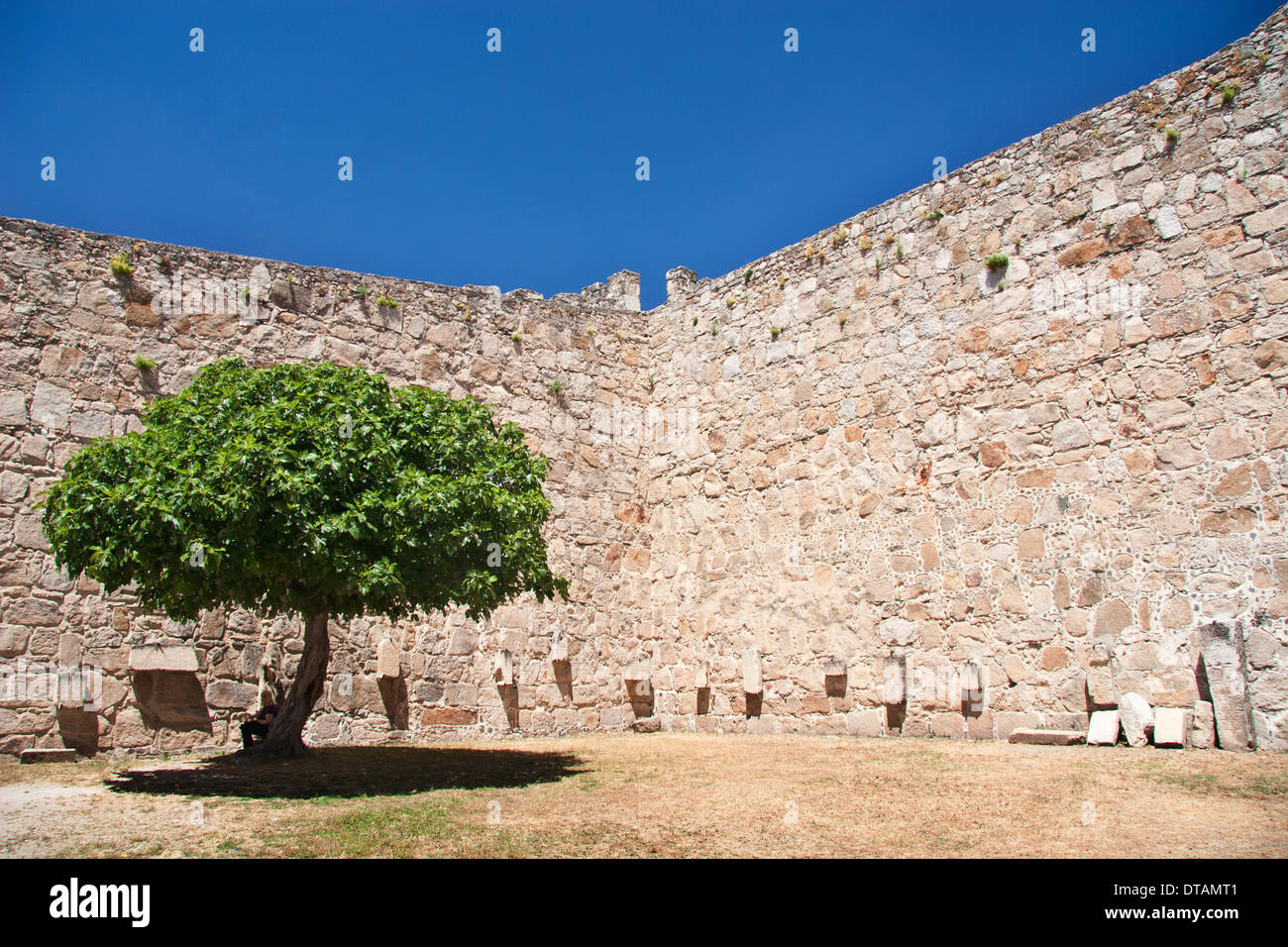 Burg von Trujillo Stockfoto