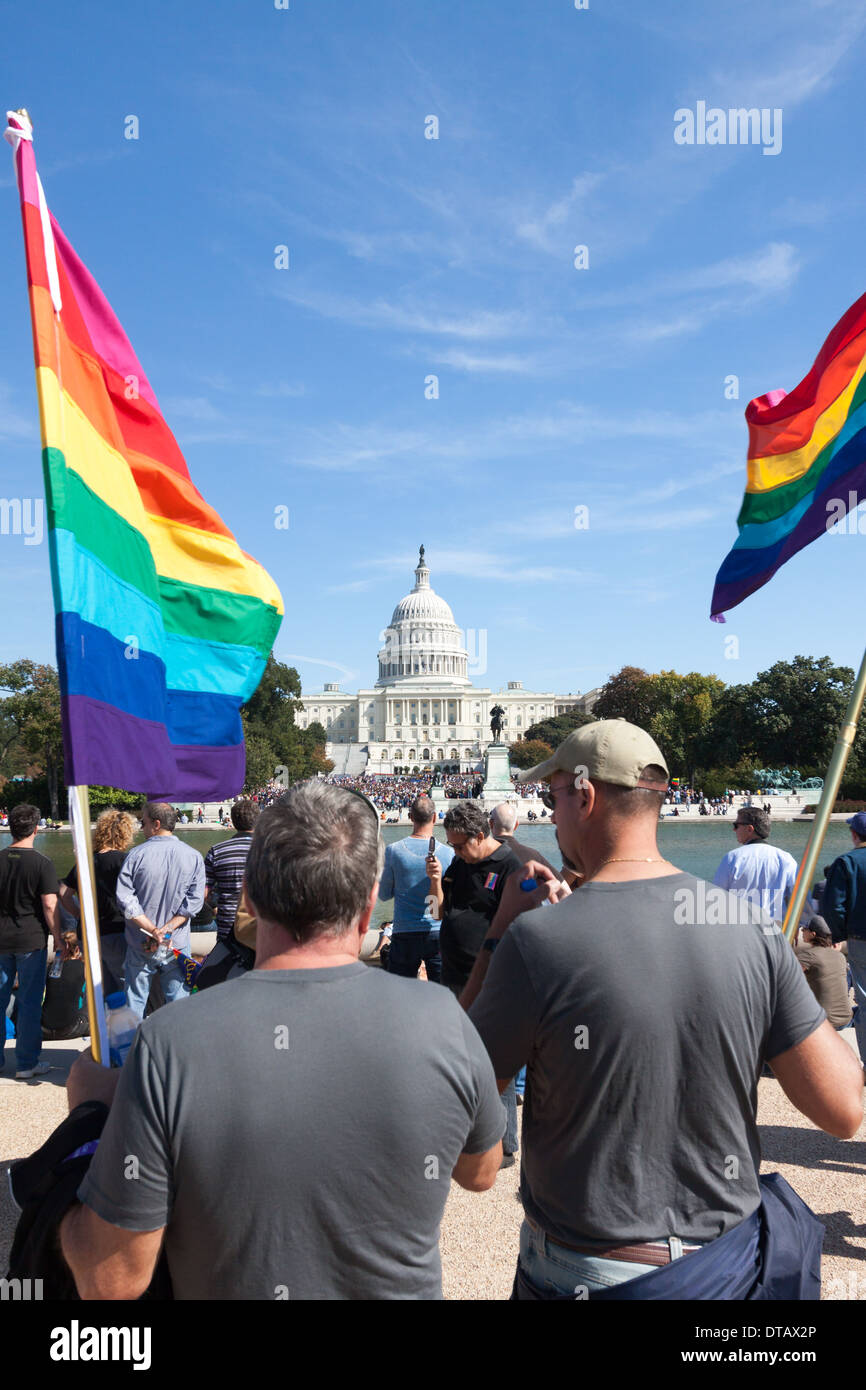 Gay-Pride-Festival in Washington, DC Stockfoto