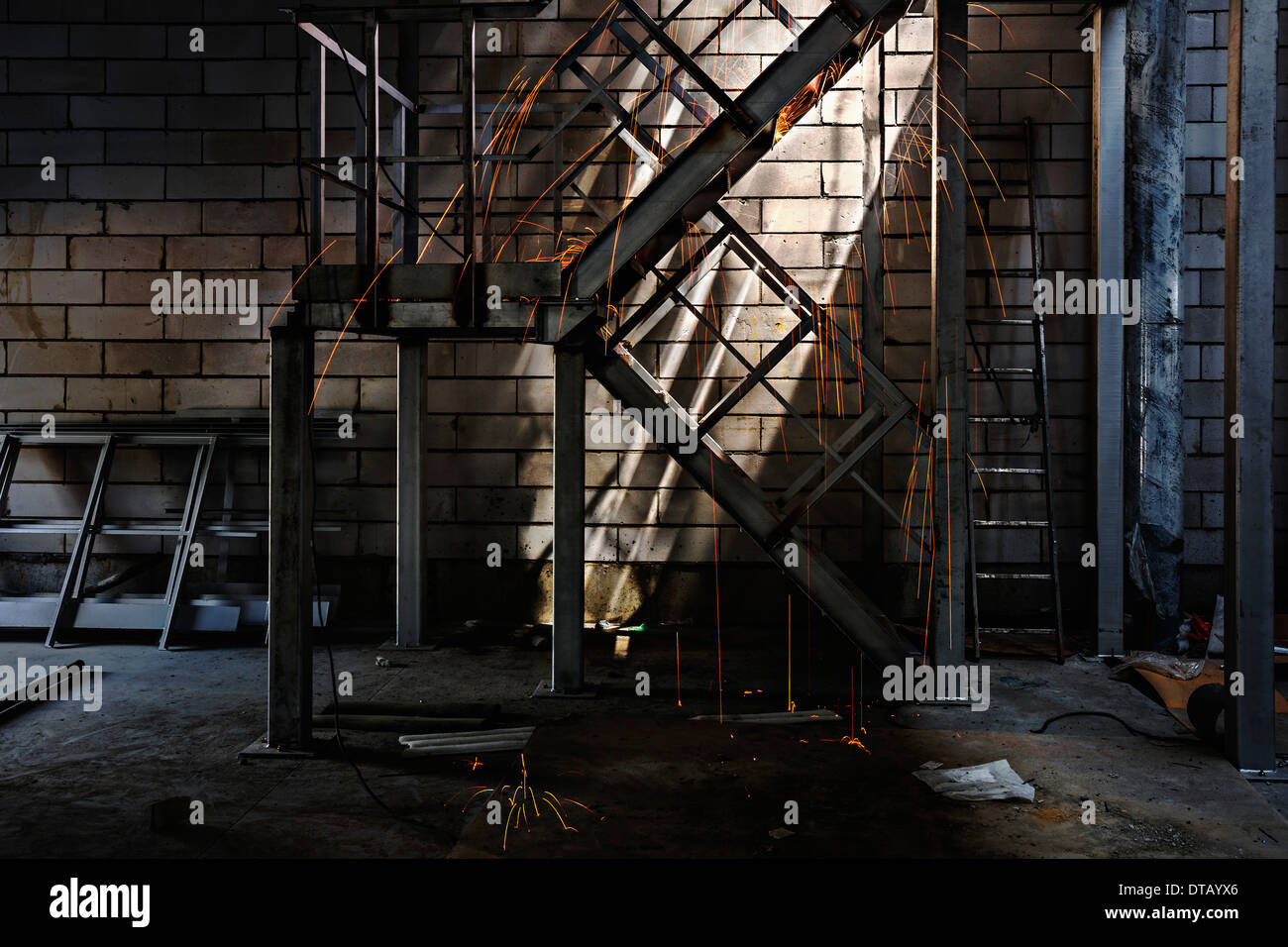 Metallindustrie Stockfoto