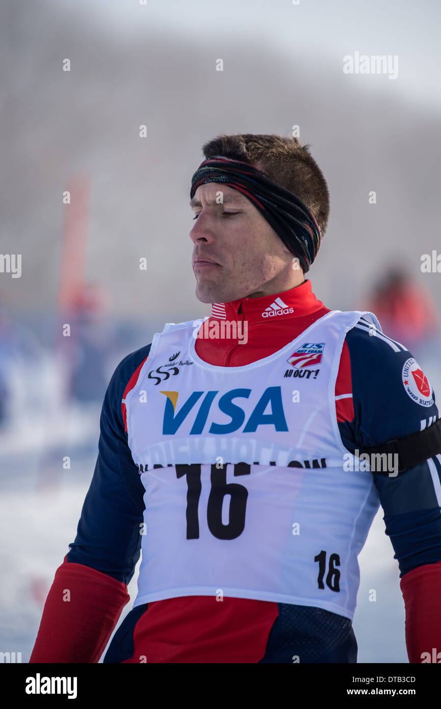 2014 US Paralympics Nordic Ski Nationals Stockfoto