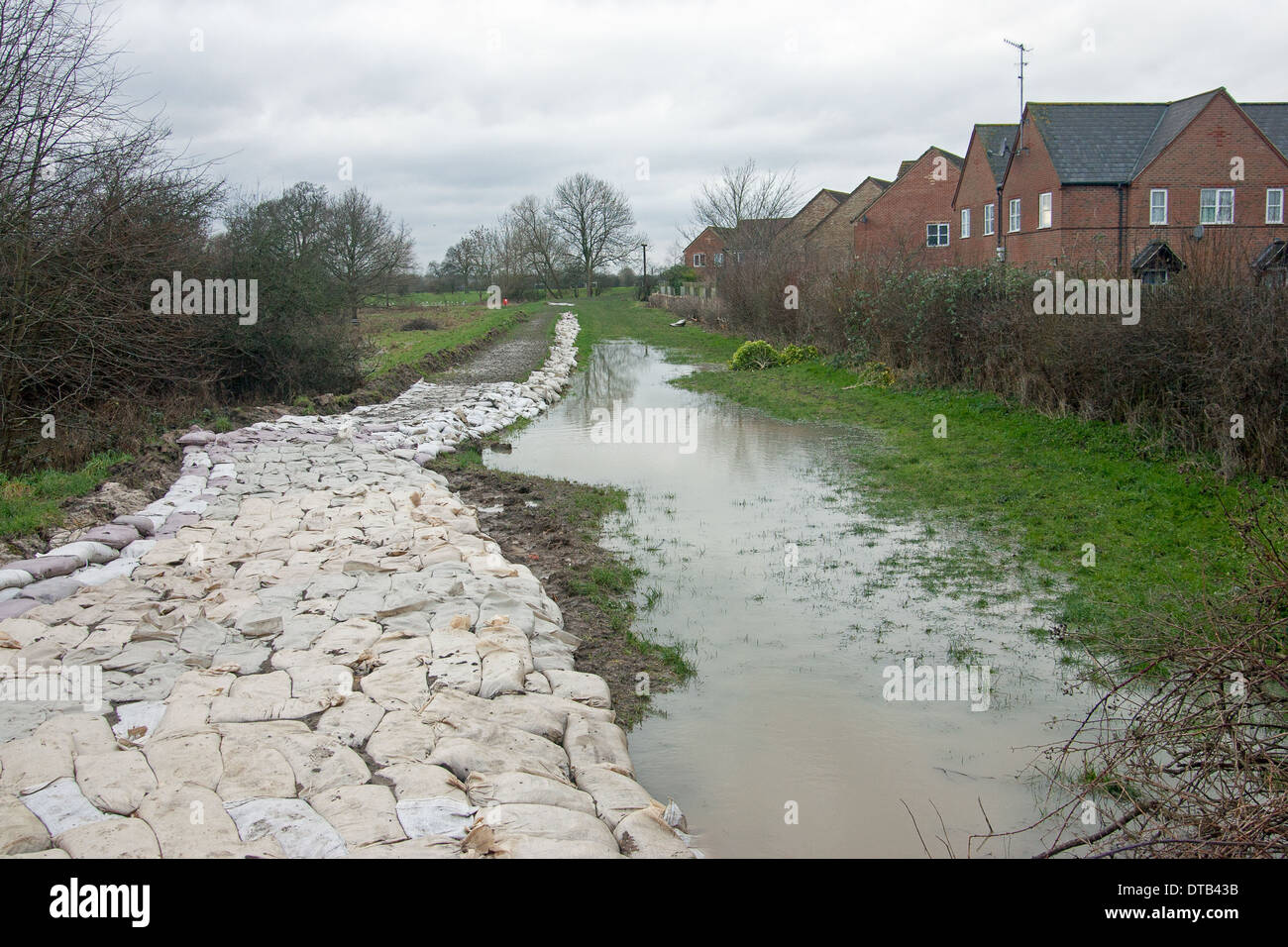 Hochwasser Edenbridge Kent England UK Europe Stockfoto