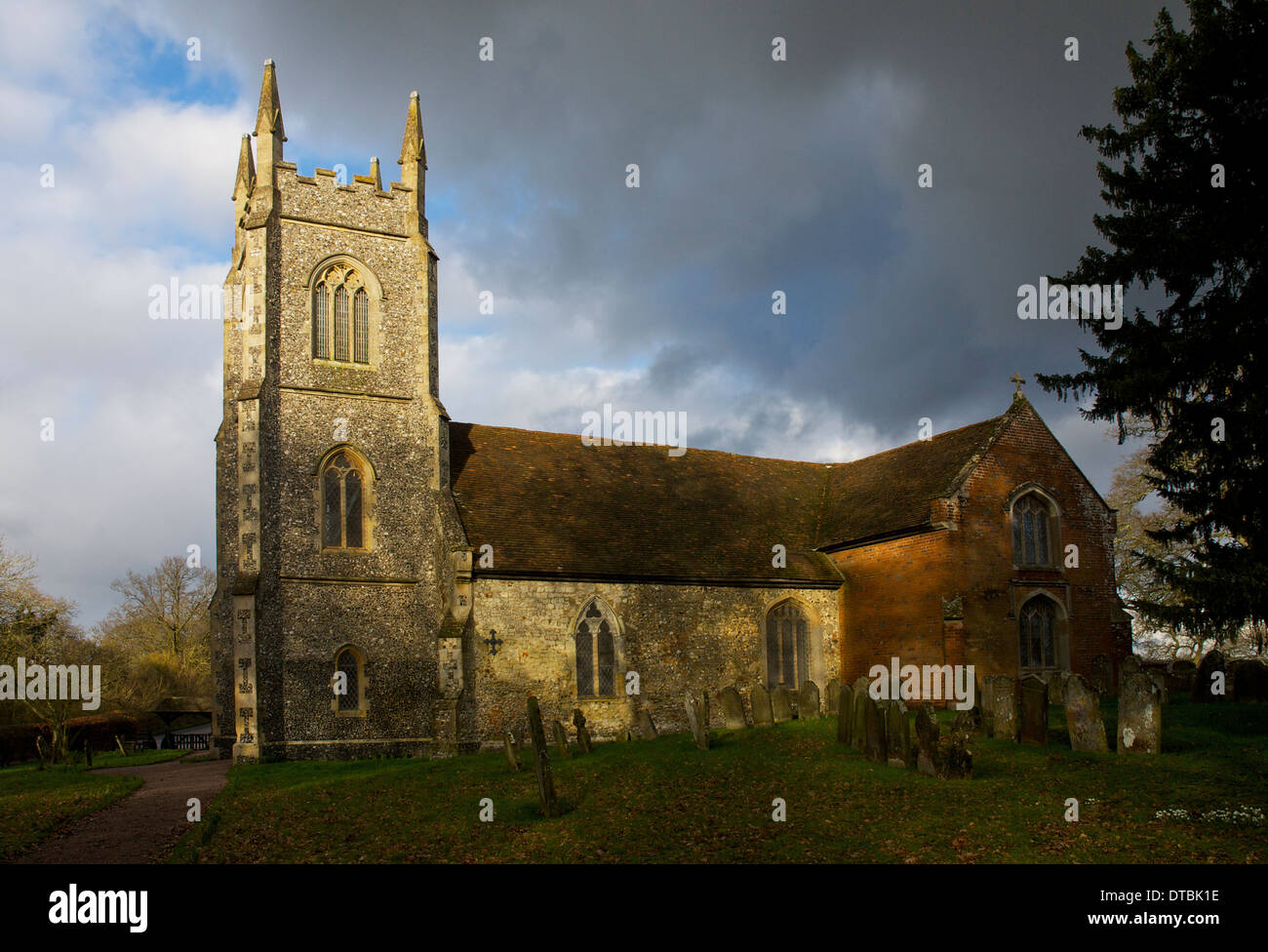 St. Marien Kirche, Hartley Wintney, Hampshire, England UK Stockfoto
