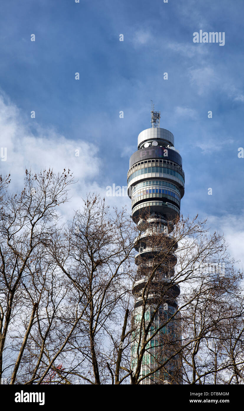 BT Tower in London UK Stockfoto