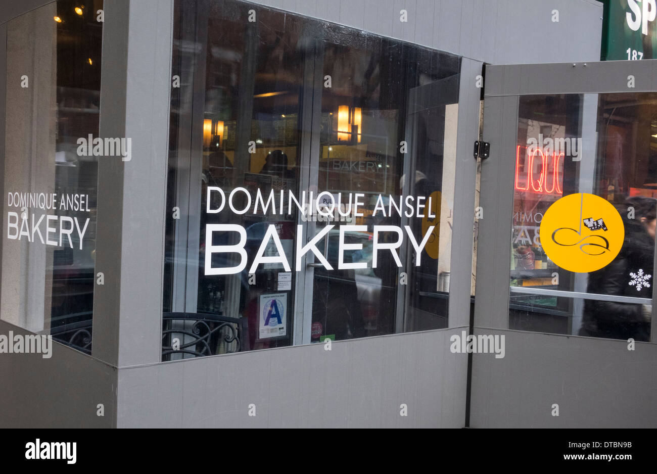 Dominique Ansel Bäckerei, Heimat des Cronut in Soho in New York City Stockfoto