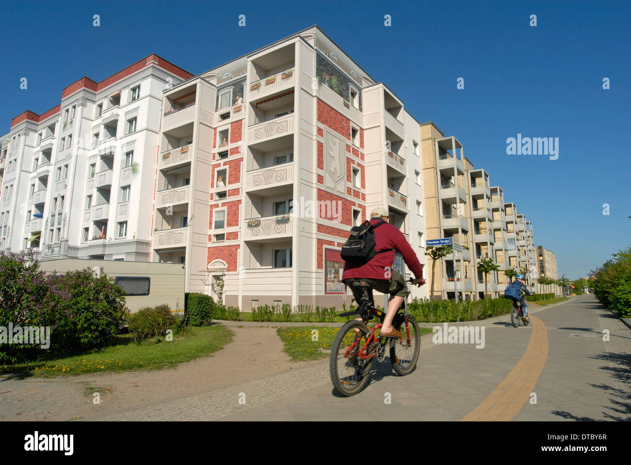 Eine Holding-Ebene Stockfoto