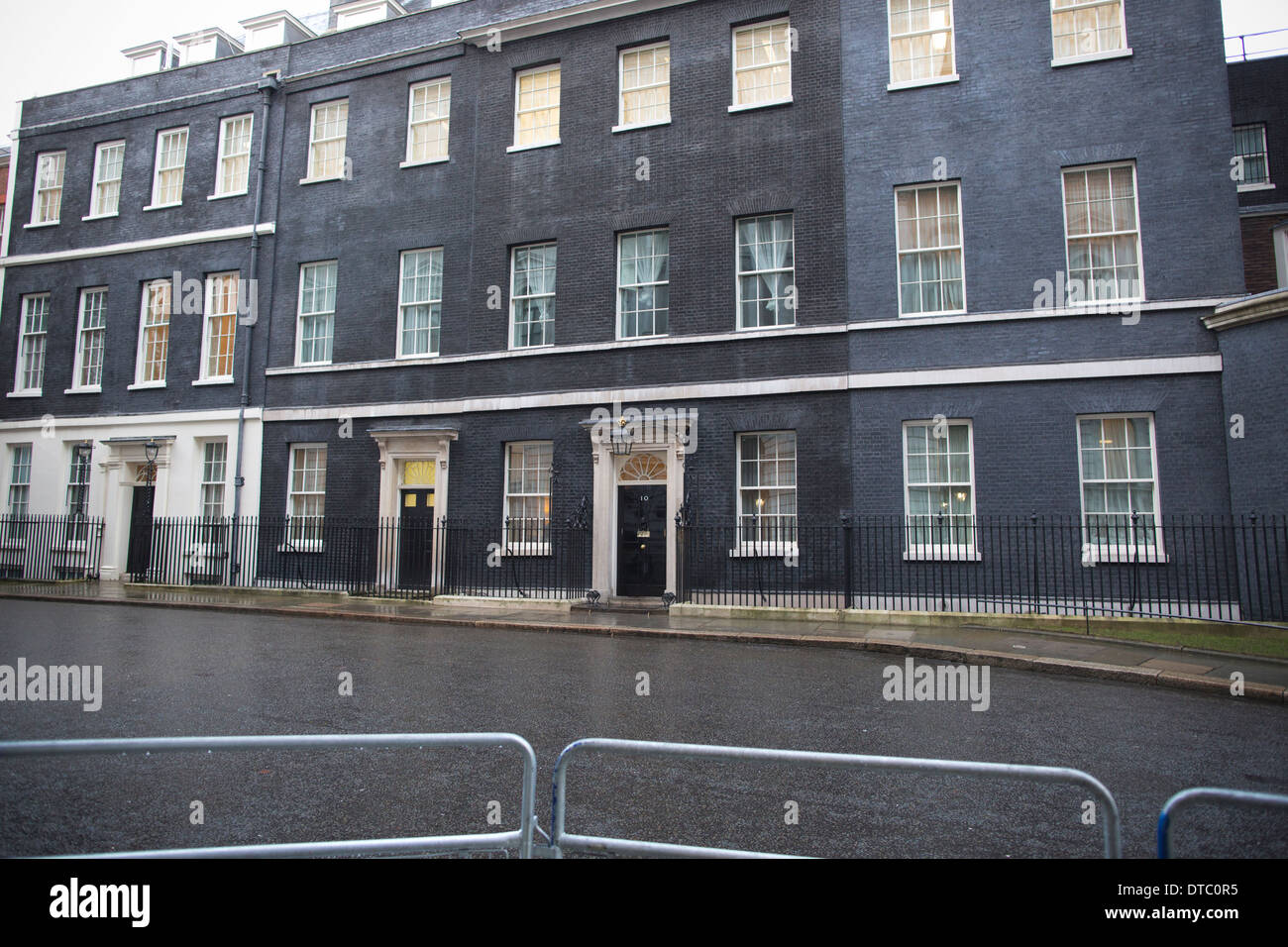 Downing Street, London, England, Vereinigtes Königreich Stockfoto