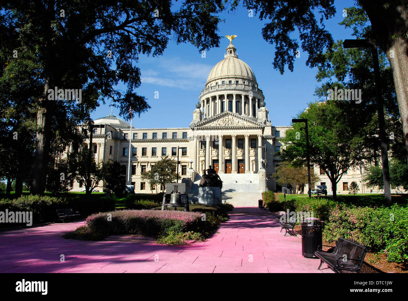 Mississippi State Capitol Building in Jackson, Mississippi Stockfoto