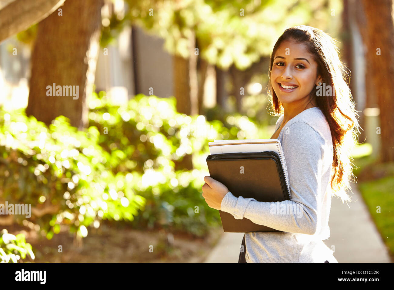 Junge Studentin Stockfoto